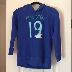 Beautiful blue Hollister sweater