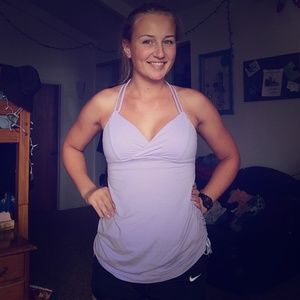 ✨SOLD✨Lululemon Lavender Work-Out Top Size 6
