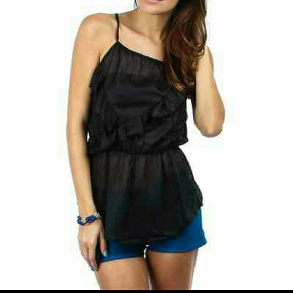 Tops - NWT SYNCHED WAIST RACERBACK TOP