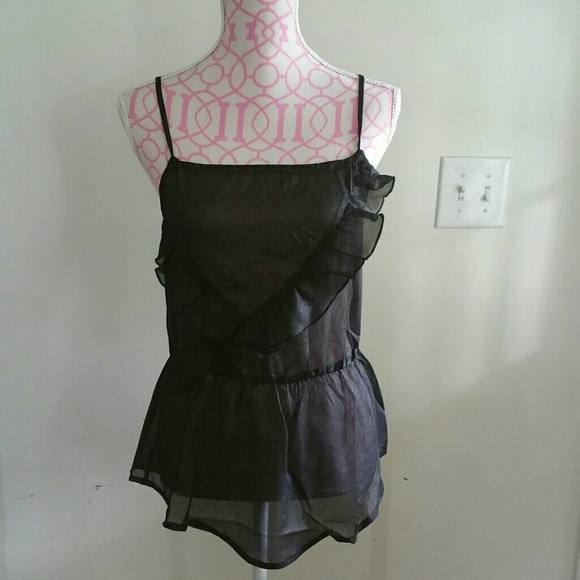 NWT SYNCHED WAIST RACERBACK TOP - Picture 4 of 4