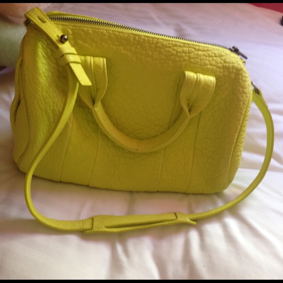 Alexander Wang Rocco ! NEON YELLOW rare !