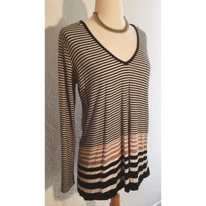 Max Studio Striped Top