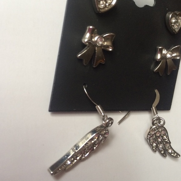 Guess Earring Set - Hearts, Bows & Wings πππ - Picture 2 of 3