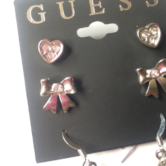 Guess Earring Set - Hearts, Bows & Wings πππ - Picture 3 of 3