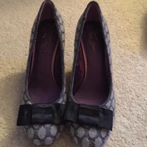 Poetic License grey felt shoes size 8 1/2