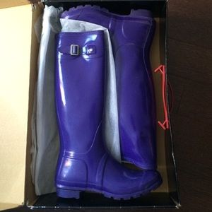 Hunter Original Gloss Tall Women's Rainboots