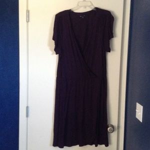 GAP Plum faux wrap