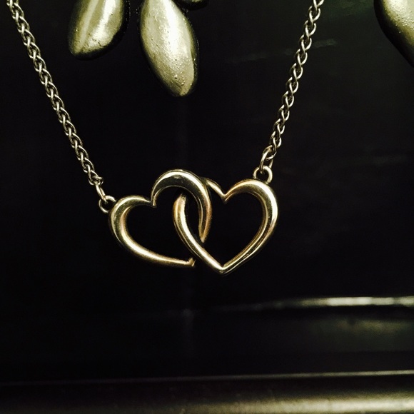 💞 Double Heart Linked Necklace 💞