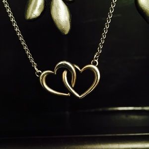 💞 Double Heart Linked Necklace 💞