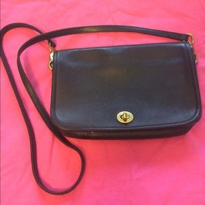 Black Vintage Coach Bag