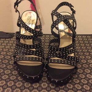 brand new MK strappy heels