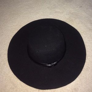 Kendall And Kylie Collection Wide Brim Black Hat
