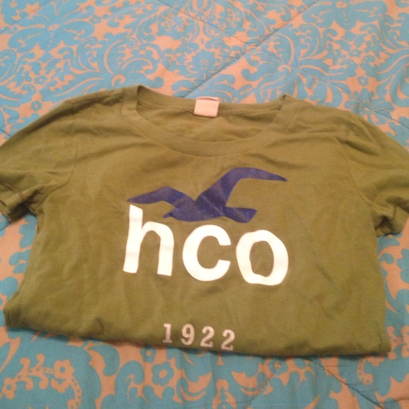 Green Hollister top