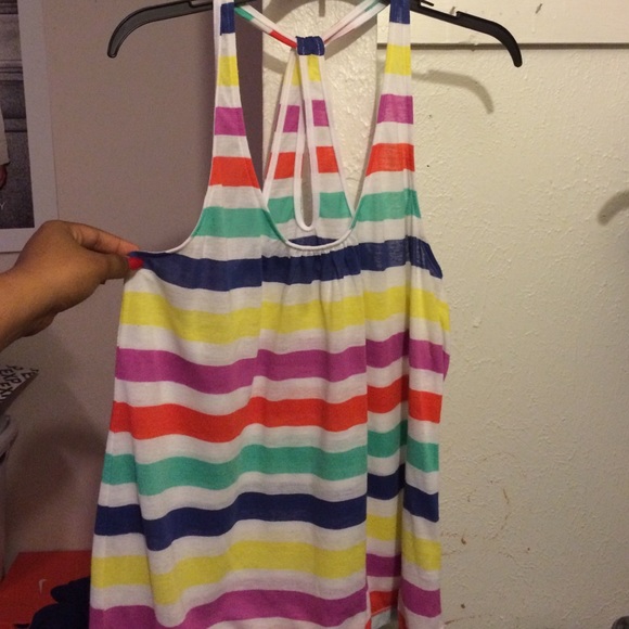 ⛔️⛔️SOLD ⛔️⛔️RacerBack Colorful Tank