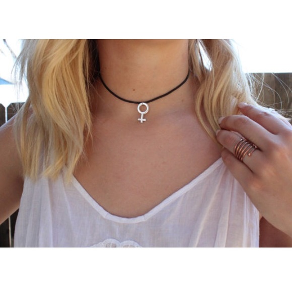 Femme Choker - choose your length - made to order