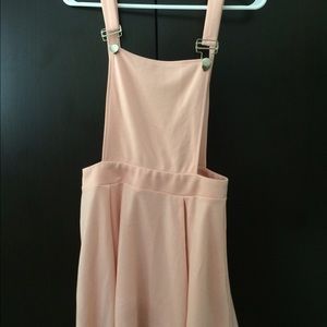 Foreign Exchange Alice overall skater dress