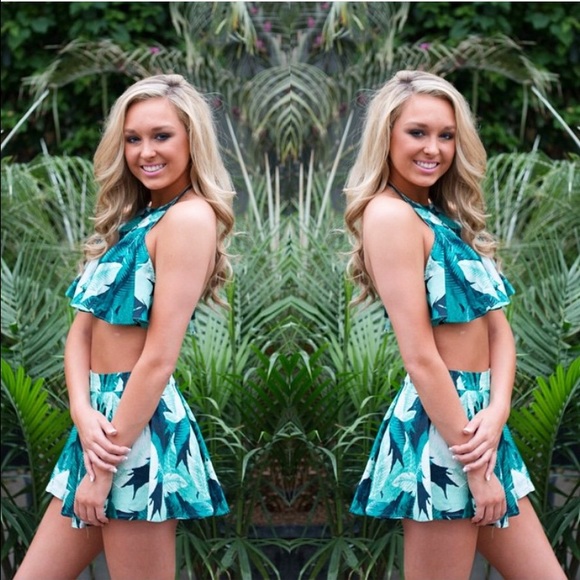 🚫SOLD🚫Tropical matching set - Picture 2 of 4