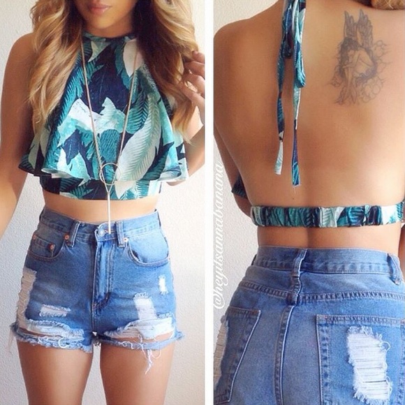 🚫SOLD🚫Tropical matching set - Picture 3 of 4