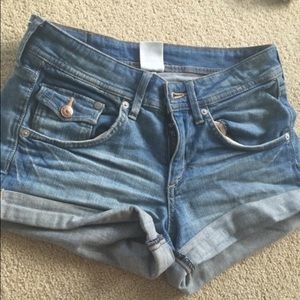 Dark wash Jean shorts
