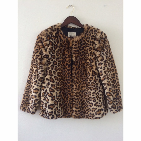 leopard coat zara