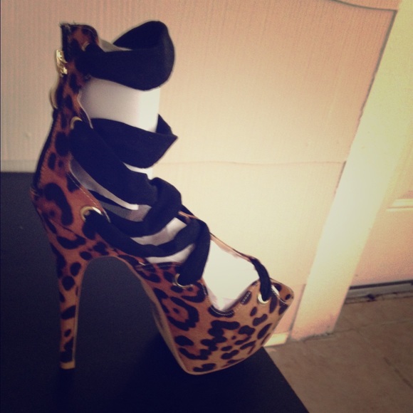 Leopard Print Heels