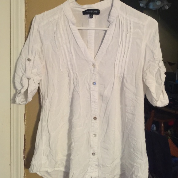 White button up shirt