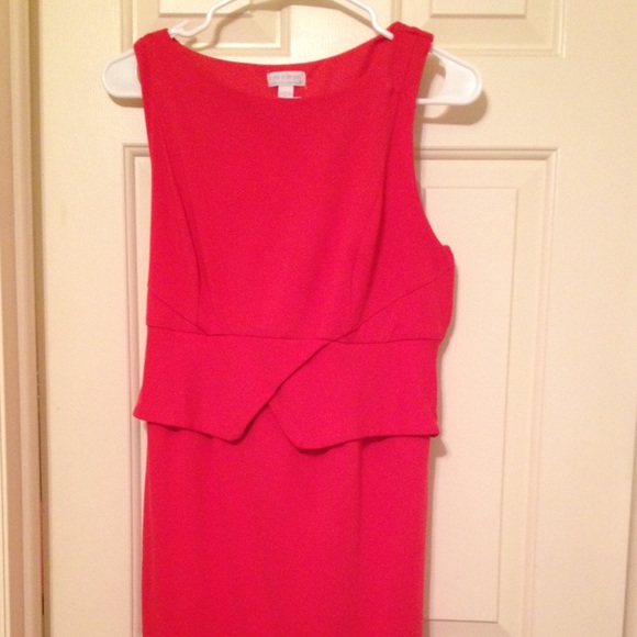 Coral Maternity Dress