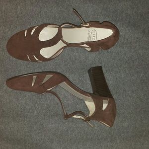 Classic T-strap Heels