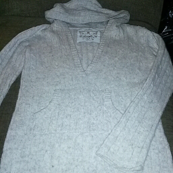AFTER WINTER CLEARANCE Cream Hooded Sweater