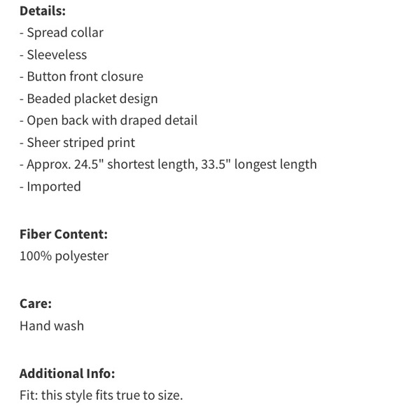 ❗️BACCI Tank - Picture 4 of 4