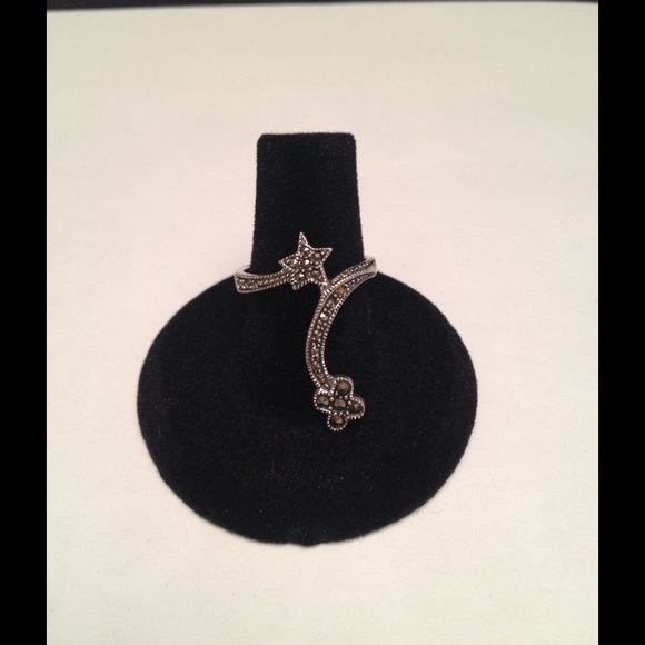 Marcasite Flower Ring