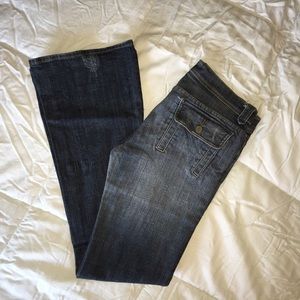 Boot cut jeans