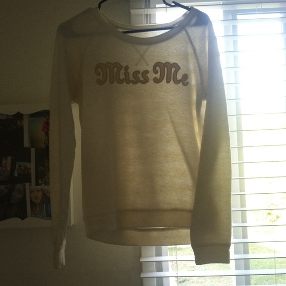 Miss me sweater