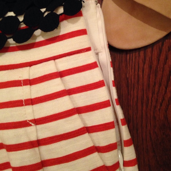 J. Crew nautical striped shorts (Amber/orange) - Picture 2 of 4