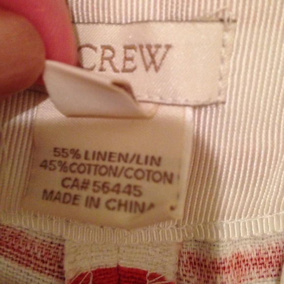 J. Crew nautical striped shorts (Amber/orange) - Picture 4 of 4