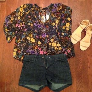 Anthropologie Fei silk blouse