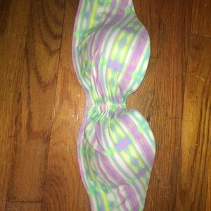 Flirty Bandeau Top from Victoria Secret 36D