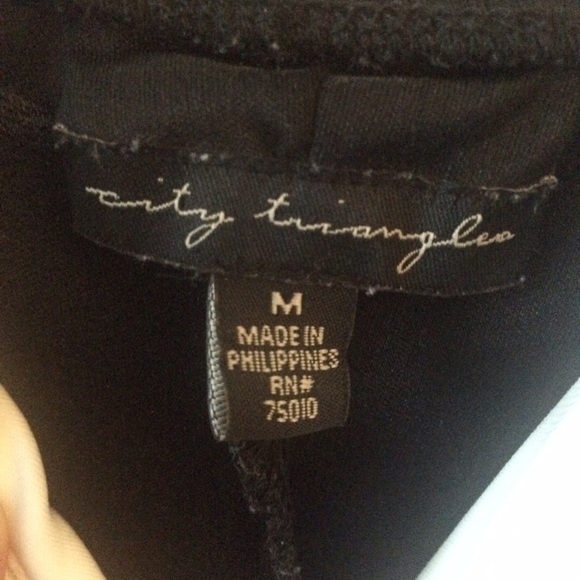 Tri-Color chiffon dress - Picture 3 of 3