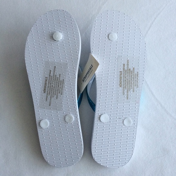 Sparkle and floral flip flops - Picture 4 of 4