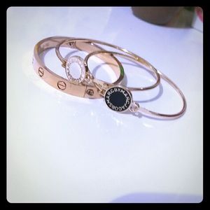 Cartier and Marc Jacobs inspired bangles