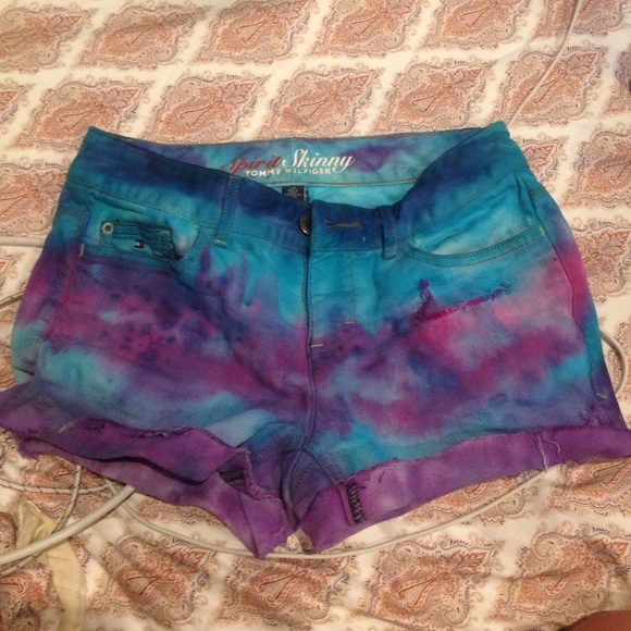 Tie dye shorts (Tommy Hilfiger)