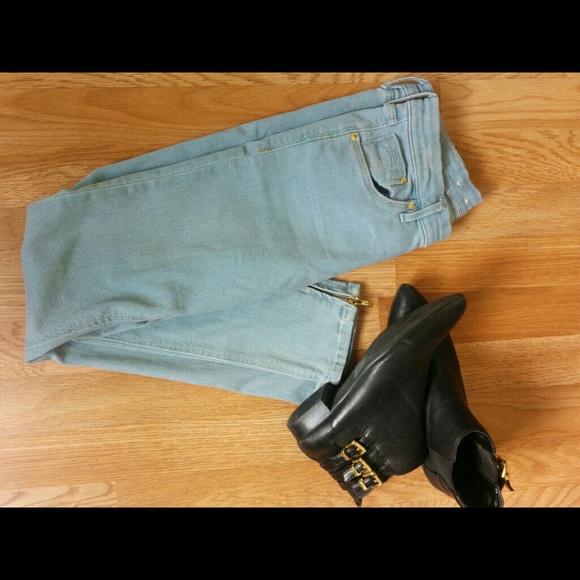 H&M acid was jeans. Chic. Fashion. Hipster. Cool.