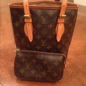 Louis Vuitton bucket bag