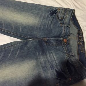 Pre worn blue jeans size 15