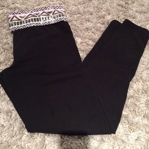 Victorias Secret PINK Yoga Fold Over Leggings❤️💗