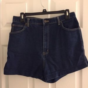 High wasted shorts
