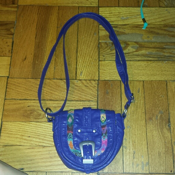 Blue purse