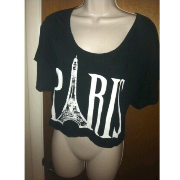 Paris crop top