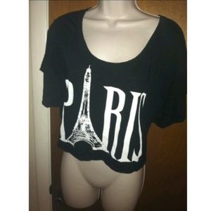 Paris crop top