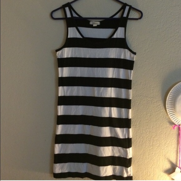 Stripe Tank Minidress - Picture 2 of 2